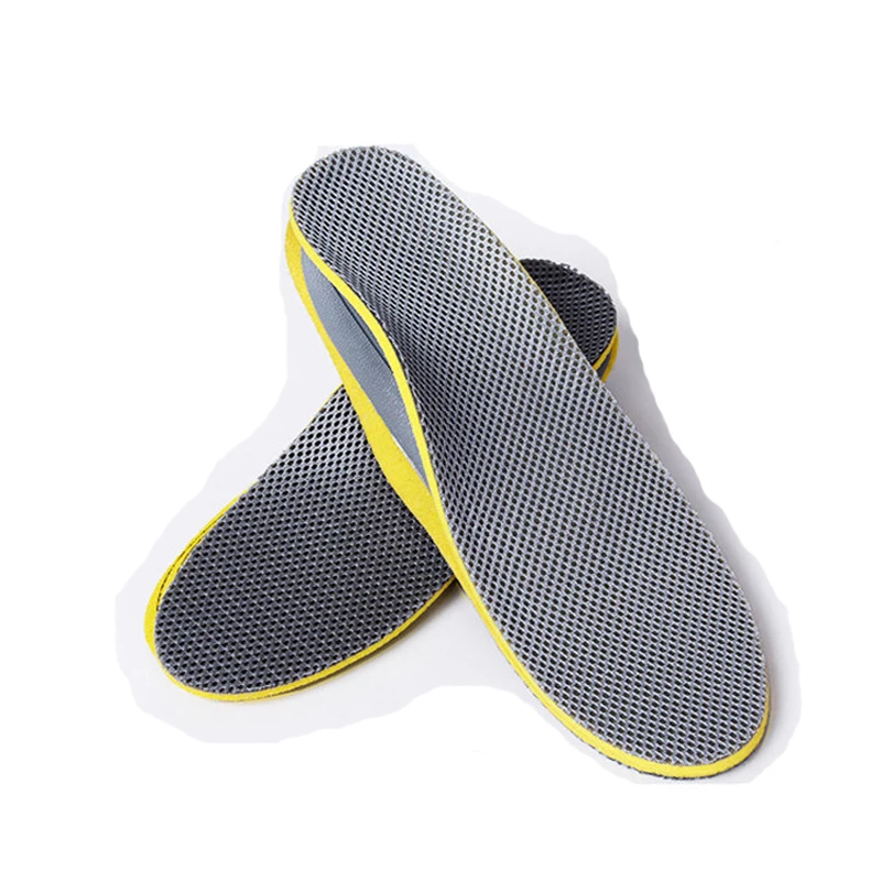 Unisex Sweat Deodorant Damping Arch Support Shoe Insoles Insert Cushion for Men Women Wear-resistant Breathable Gel Insole