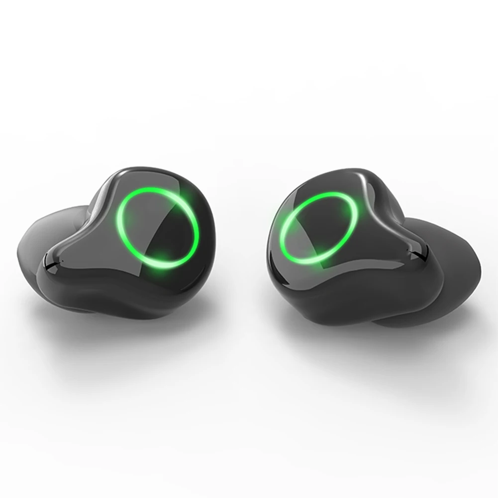 R6 TWS Bluetooth 5,0 водонепроницаемый спортивный наушник шумоподавление стерео музыкальные наушники с цифровой зарядкой чехол