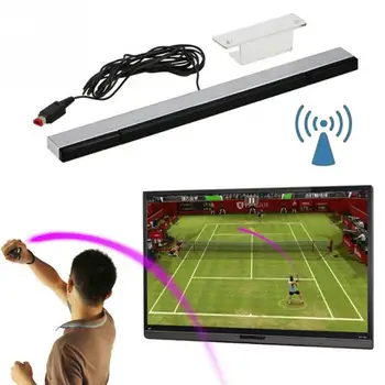 

1PC Wired Infrared IR Signal Ray Sensor Bar/Receiver for W ii Remote Controllers Game Sensor Bar