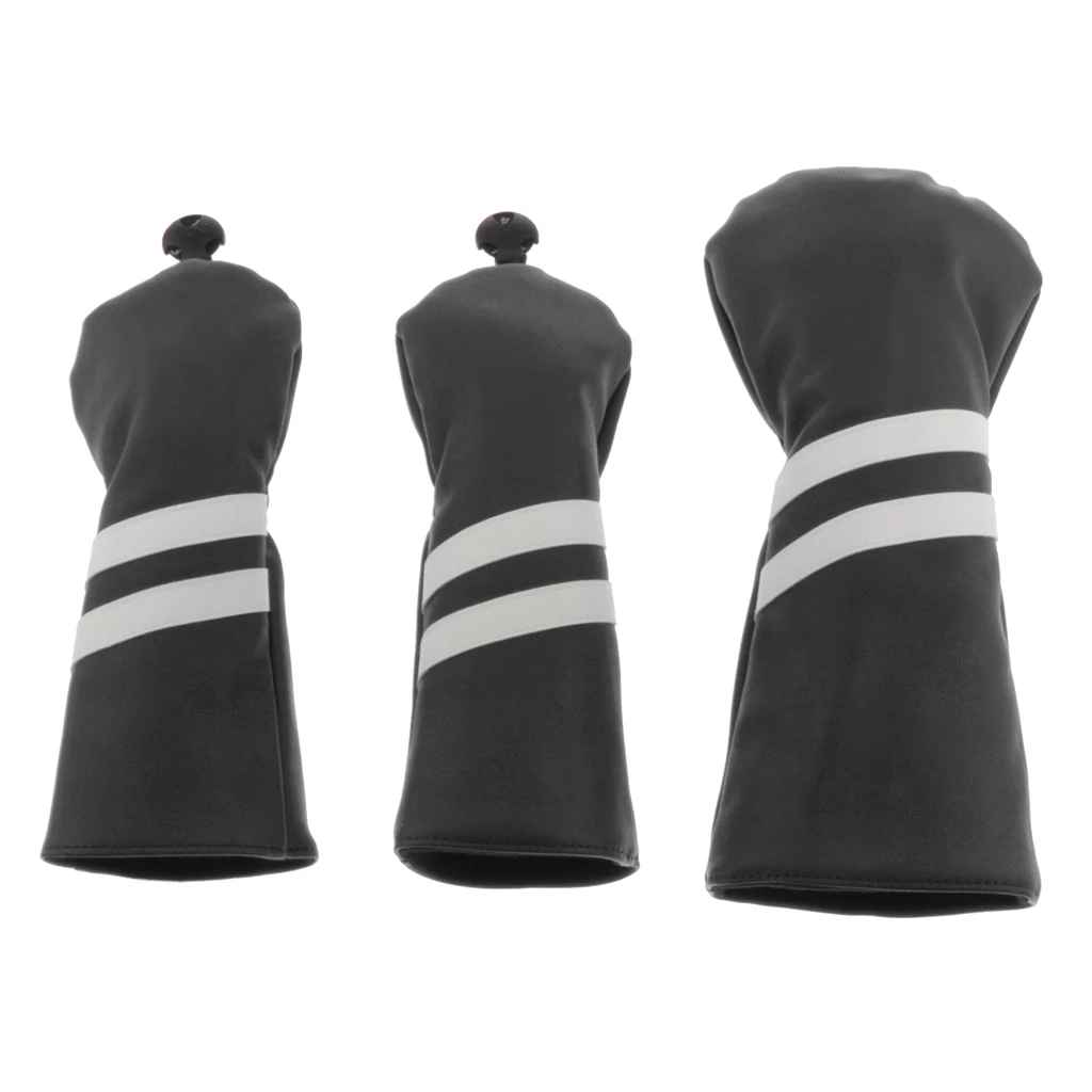 4pcs Golf Headcover NO. 13 5 Driver Wood Head Cover with No. Tag