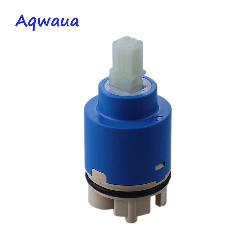 Aqwaua 35mm Faucet Valve Core Faucet Switch Replacement Part Mixer Cartridge with Distributor Bathroom Accessories