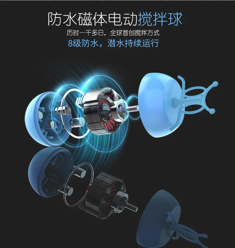 Портативный спортивный чайник для смешивания 450 мл|Бутылки воды| |