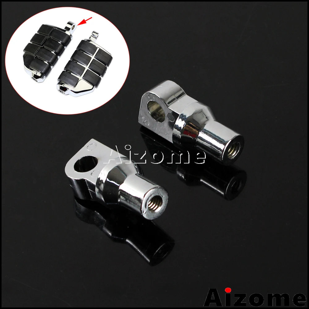 Motorcycle Highway Foot Rests Foot Peg Male Mount Adapter For Harley
