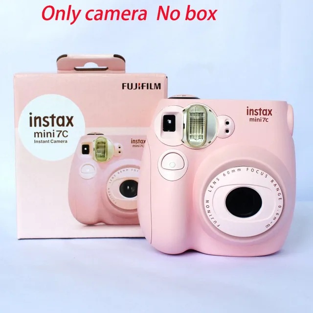 Rode datum Tranen Gang Fujifilm/fuji Instax Mini 7c One-time Imaging Mini Camera Instant Polaroid  Mini7c Gift For Child Cheap Camera Film Cameras - Film Cameras - AliExpress