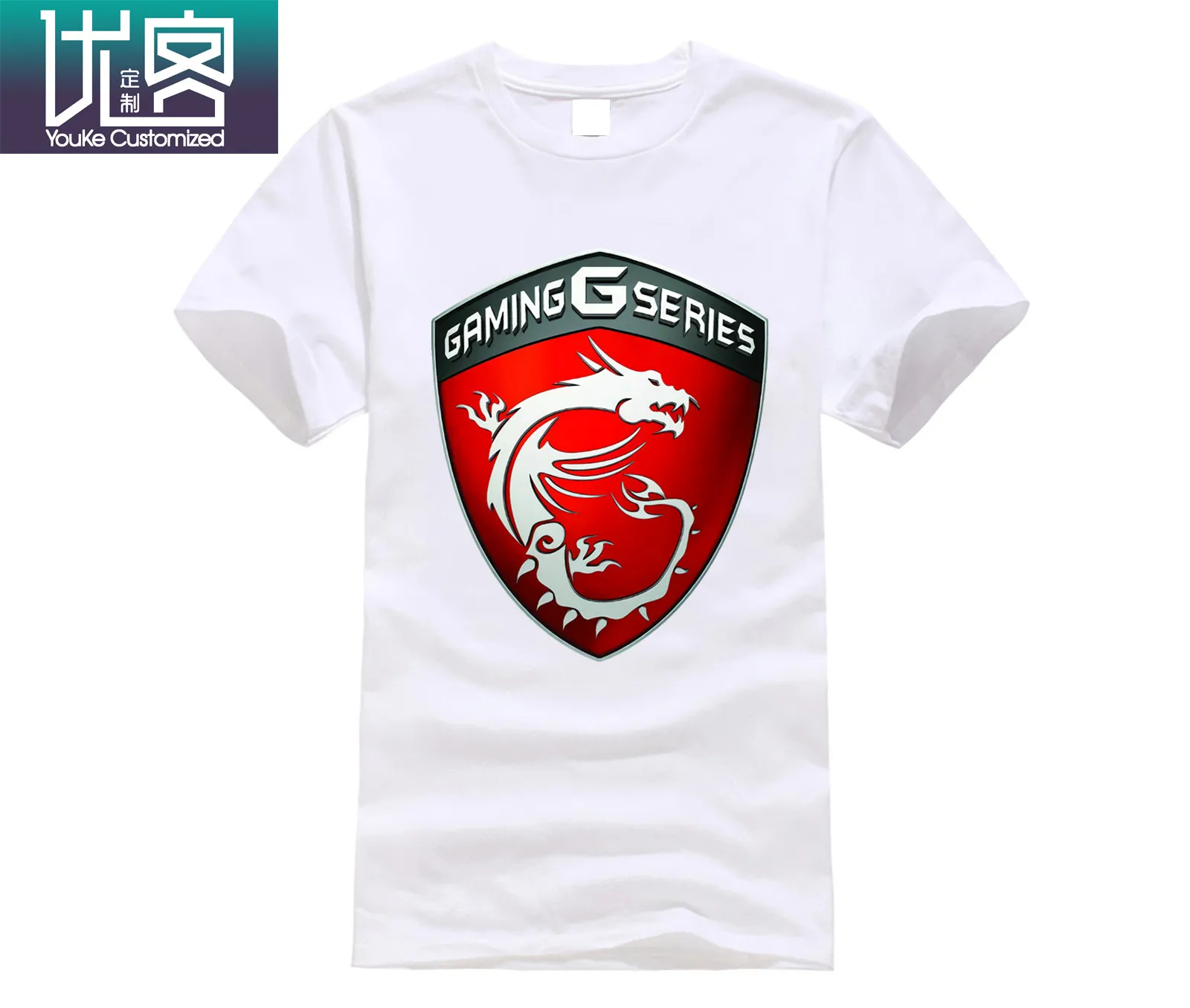 Футболка с логотипом MSI Gaming Series размер S-5XL |
