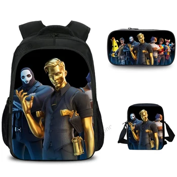 

Bagpack Pokemon Backpack Multicolor School Bag for Teenagers Students Kids Rucksack Book Bag 16 Inch Children Large Men Backpack