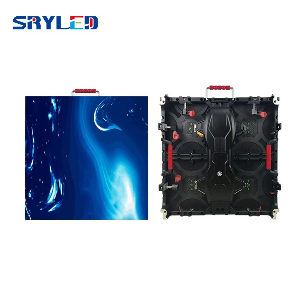 Внутренний фиксированный гибкий светодиодный видеорекламный щит 500x500 мм для