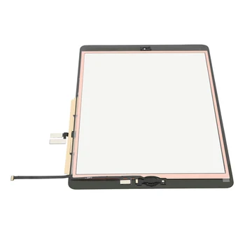 

10PCS For Apple iPad 7 10.2 7th Gen A2197 A2198 A2200 Touch Screen Digitizer+Home Button Flex Glass Panel Replacement