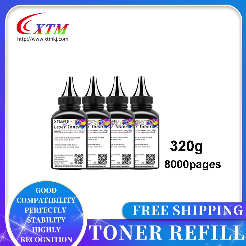 Toner para Pantum M6202 P2206 2509, 1000, 2550, 2500, 2505 M6550 6500, 6535, 6600, 6508, 6509, 80g tambor de cartucho de recarga
