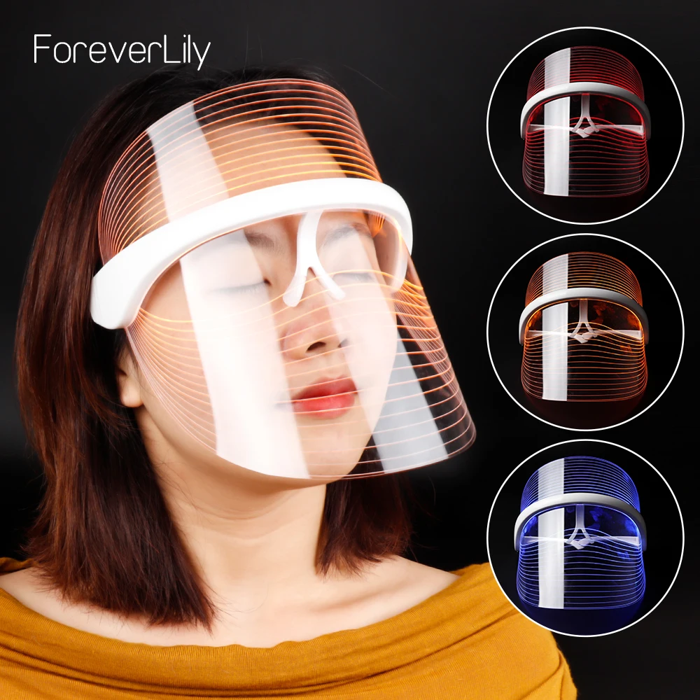 Терапия светодиодным светом маска для лица-средство против морщин Beatuy инструменты для лица спа-инструмент лечебное косметическое
