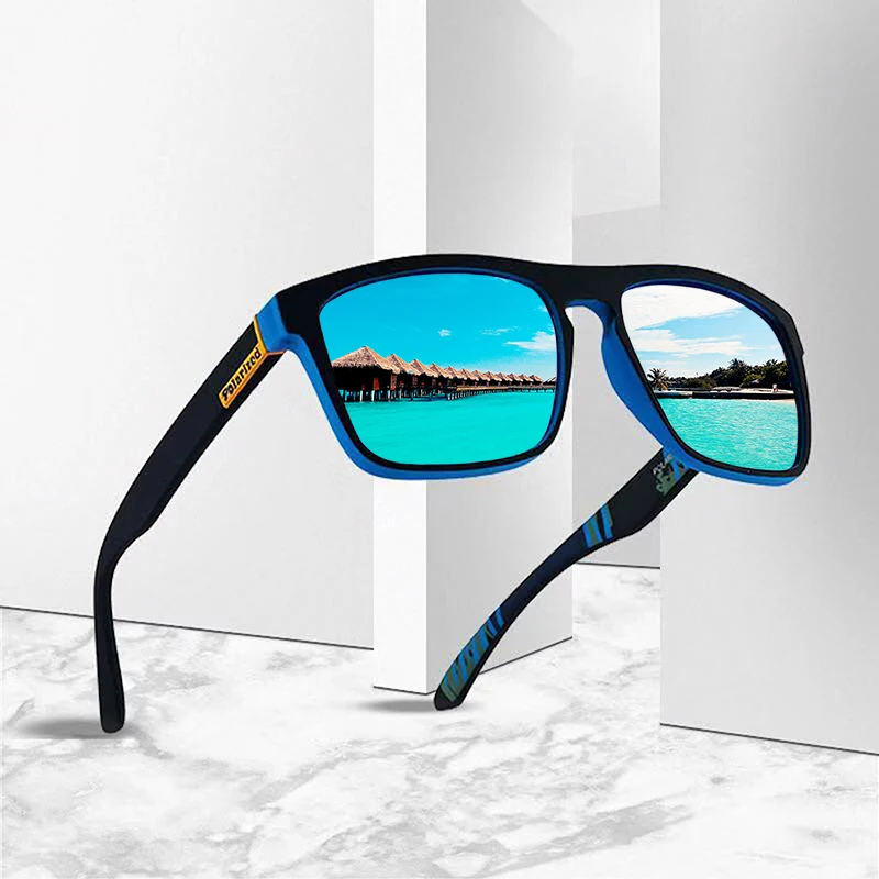 

2020 New Fashion Guy's Sun Glasses Polarized Sunglasses Men Classic Design Mirror Fashion Square Ladies Sunglasses Men