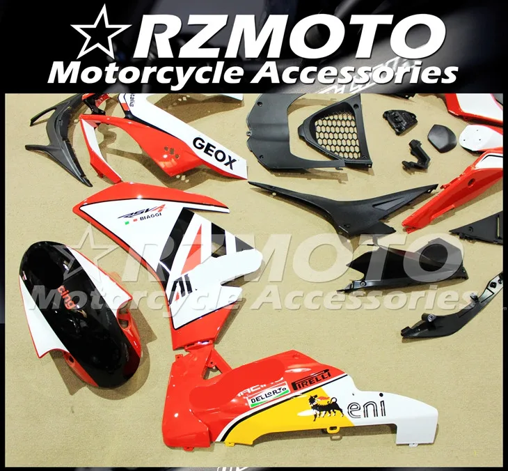 ABS мотоцикл обтекатель комплект для APRILIA RSV4 1000 2010- год кузов литьевая форма Магазин № 1911
