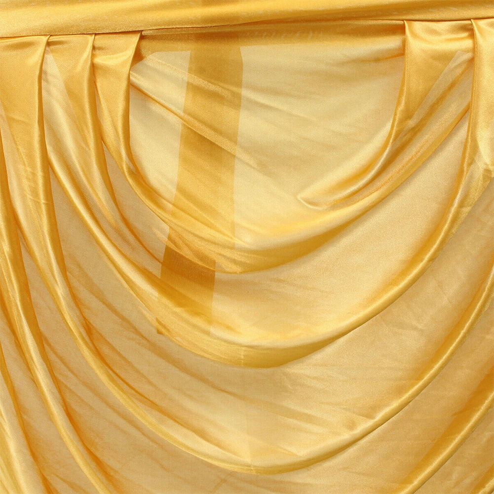 Smooth Hanging Wedding Decor Celebration DIY Panel Drape Ice Silk Event Stage Textiles Photography Party Backdrop Curtain