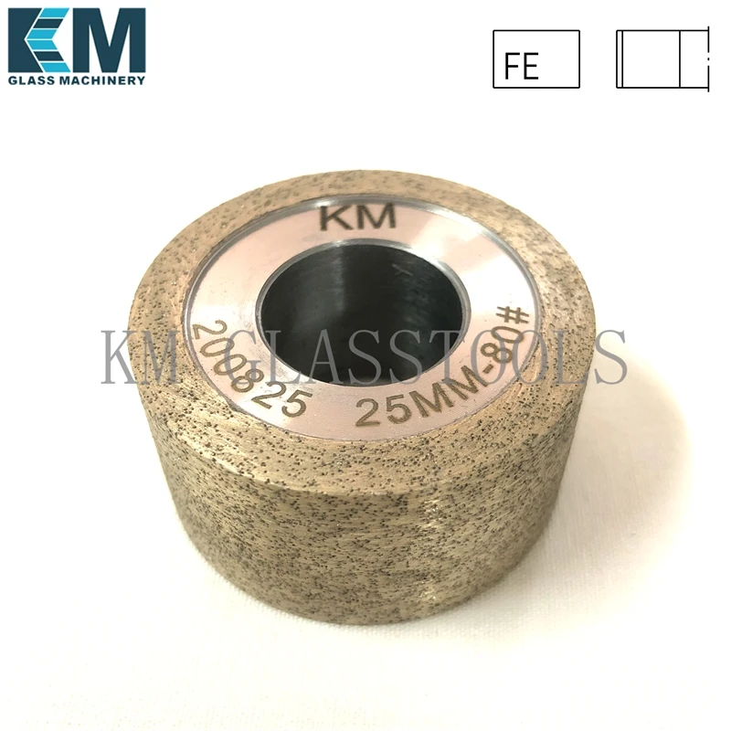 ! KM 50x22xFE12/15/19/25mm Flat edge (1A1)Peripheral Daimond wheels,Grinding wheel,For glass grinding machine