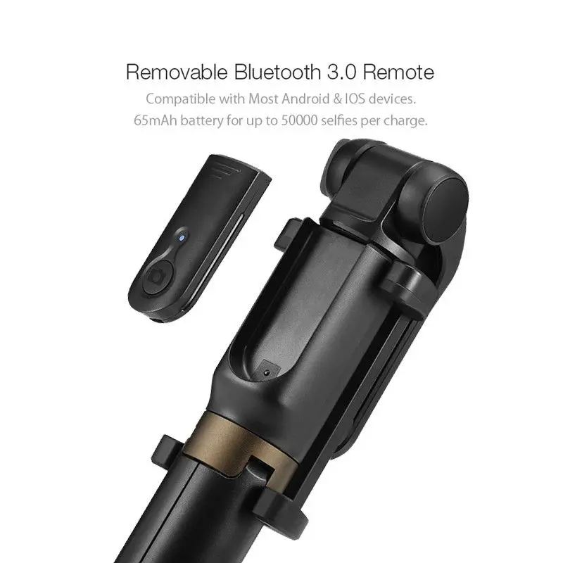 3 в 1 Bluetooth селфи-палка, беспроводной мини-штатив, монопод, выдвижная селфи-палка Universa для Samsung GL для iPhone 7#8