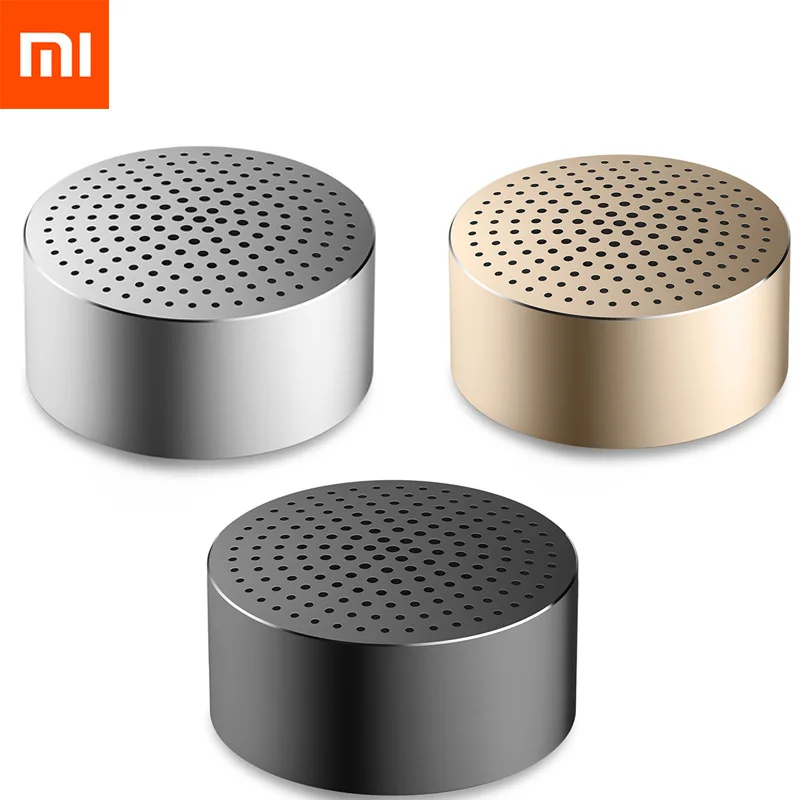 Mp3-Player Bluetooth-Speaker Xiaomi Portable Wireless Original Call-Stereo Aluminum-Frame