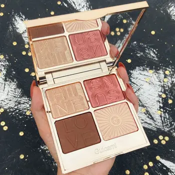 

NEW Fashion Eyeshadow Palette 4 Colors Matte Eyeshadow Palette Glitter Eye Shadow Makeup Nude Beauty Make up set Cosmetics