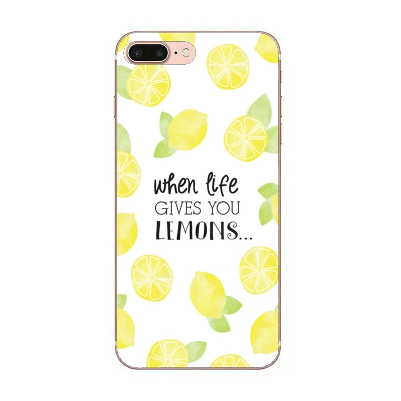 Чехол для телефона when life Give lemons задняя крышка Samsung Galaxy J7 J5 Prime pro J3 J2 J1 A7 A5 A3 2018 2017 2016