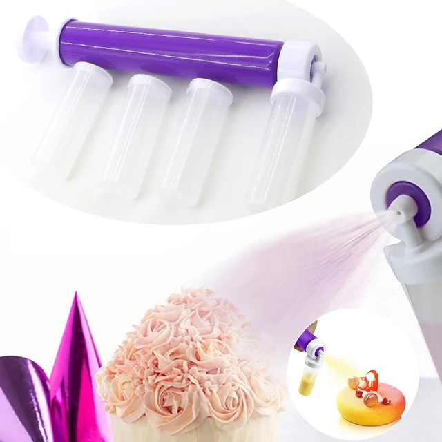 Airbrush Kit Cake Decorating  Airbrush Gun Cake Decorating - Cake  Decorating - Aliexpress