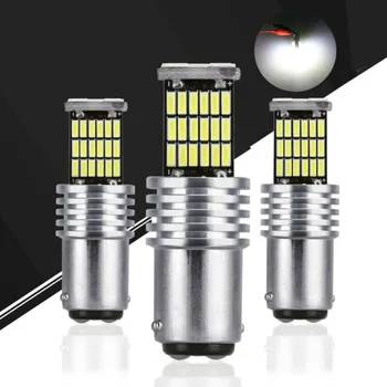 

2Pcs LED Headlights White Turn signals 6000K Lamp Bulbs Set Replacement