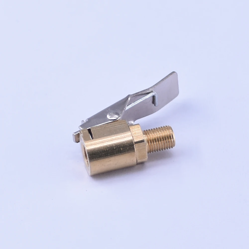 Car Tire Air Pump Valve 8mm Clamping Connector Auto Replacement Parts Tire Air Chuck Inflator Adapter Tire Valve Inflator Chuck Car Tire Air Pump Valve 8mm Clamping Connector Auto Replacement Parts Tire Air Chuck Inflator Adapter Tire Valve Inflator Chuck