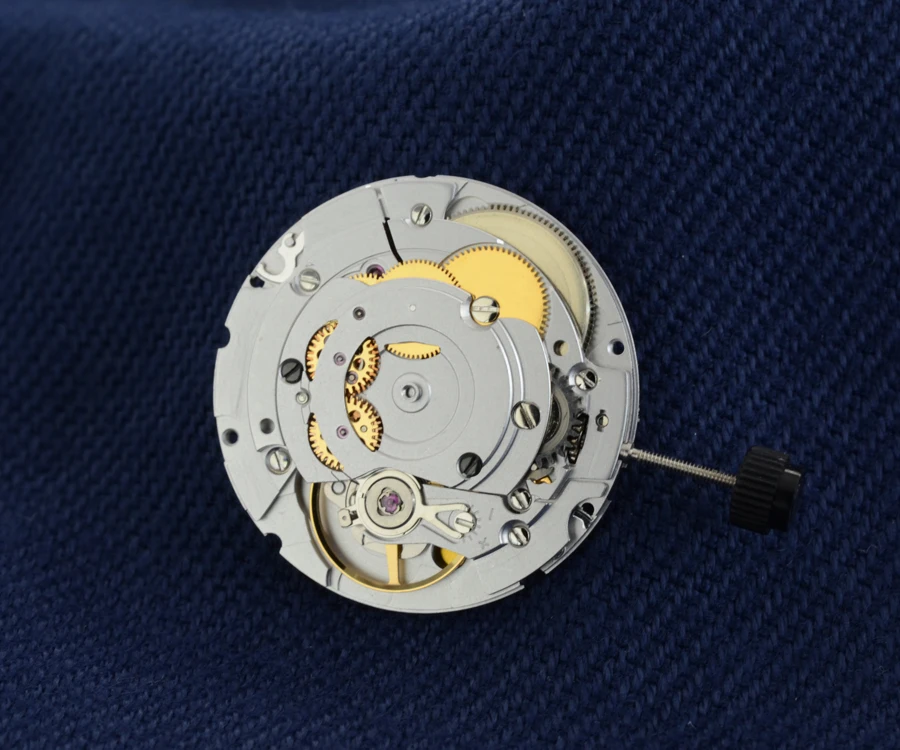 Часы автоматическое движение PT5000 Азия сделано 25 драгоценность 25,6 мм Высокоточные Часы Запчасти Замена Швейцарский Стандарт