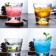 Красивое стекло, чашка для воды, домашняя чашка для сока, креативная сеть, знаменитый холодный напиток чашка, японские бокалы для виски