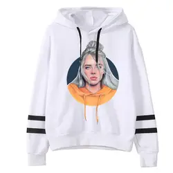 Billie EIlish Женская толстовка женская Повседневная стильная толстовка модная Женская толстовка с капюшоном Повседневная Женская толстовка с