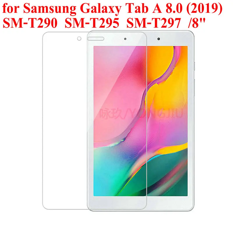 Закаленное Стекло чехол для экрана для Samsung Galaxy Tab A 8,0 планшет SM-T290 SM-T295 SM-T297 " планшет Стекло пленка - Цвет: SAM SM-T290 SM-T295