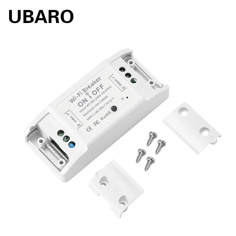 Базовый Беспроводной Wi Fi переключатель UBARO Tuya для умного дома поддержка