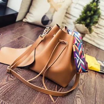 

Mini Crossbody Handbags Cute Bucket Bag Organizer Small Tassel PU Leather Womens Shoulder Messenger Bags for Women Gift