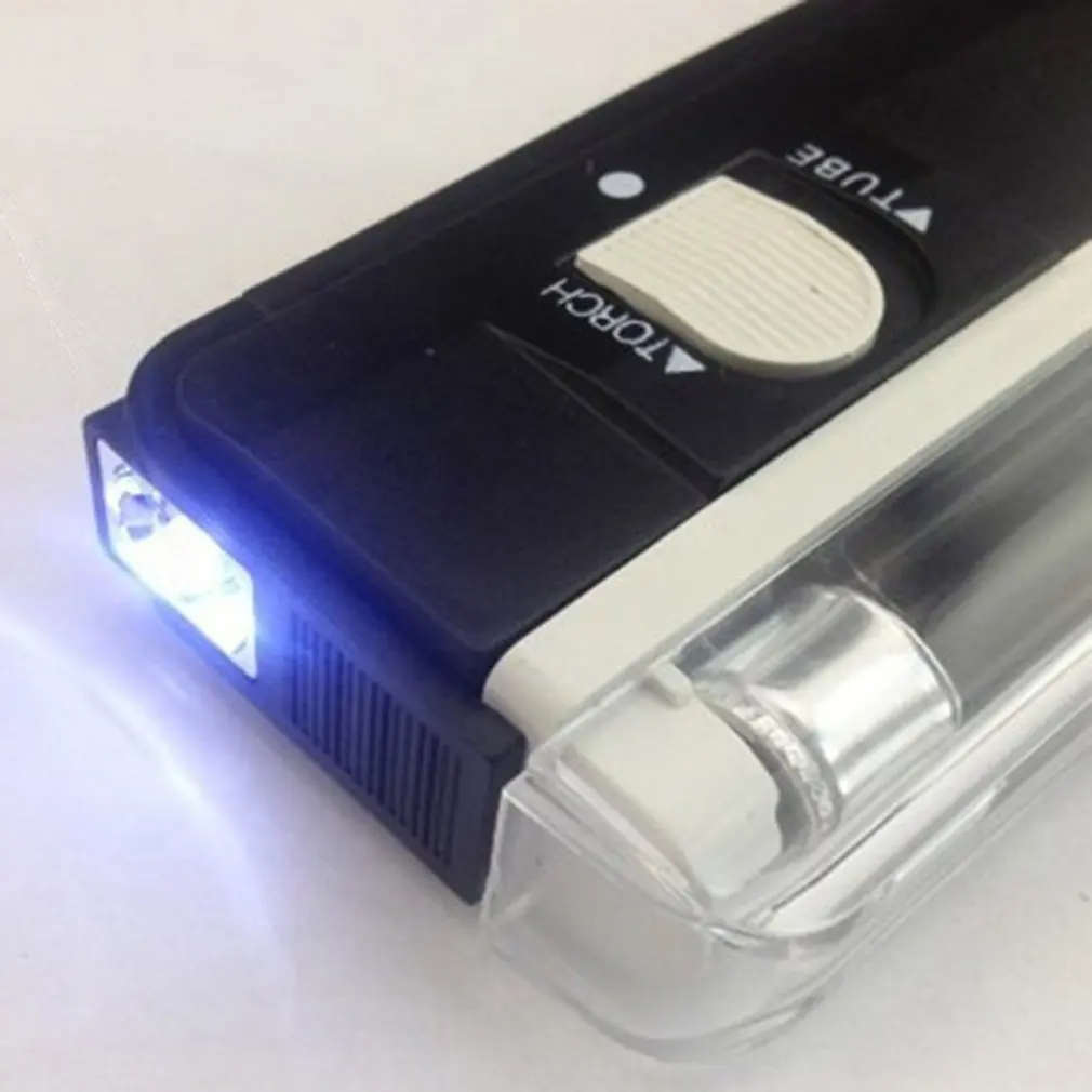 Dl-01 Multi-Function Portable Money Detector Small Mini Portable Purple Light Counterfeit Pen With Flashlight