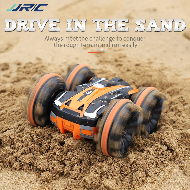 JJRC Rc автомобиль 4wd вода и земля флип высокоскоростной Дрифт гусеничный