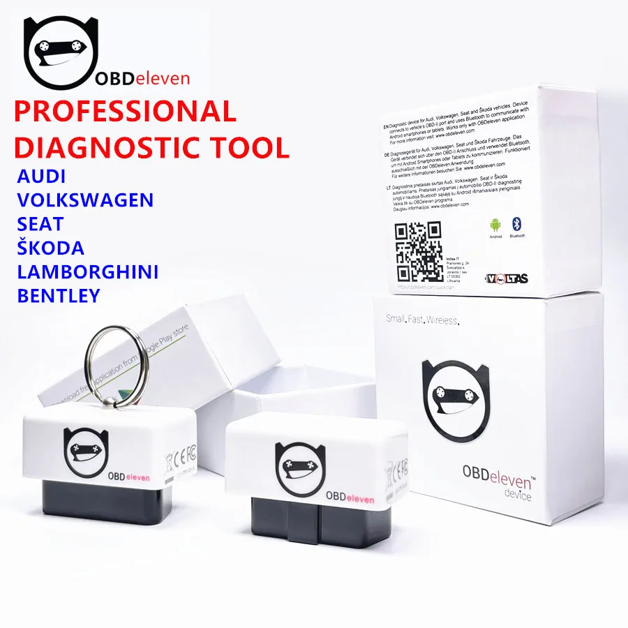 

Оригинальные диагностические инструменты OBDeleven Pro OBD11 Volkswagen OBD2 OBDEleven для VW /Audi/Seat/Skoda можно использовать профессиональные автомобильные инструменты