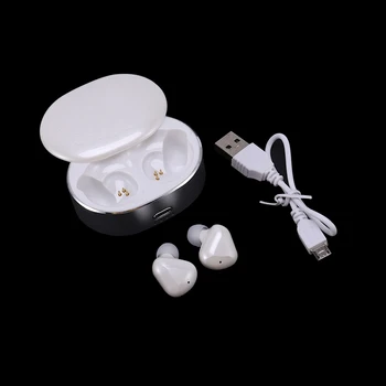 

Tws Wireless Earphone Handsfree Bluetooth Earphones 360 Rotate Sports Headphone Earbuds Gaming Headset For Iphone(White)