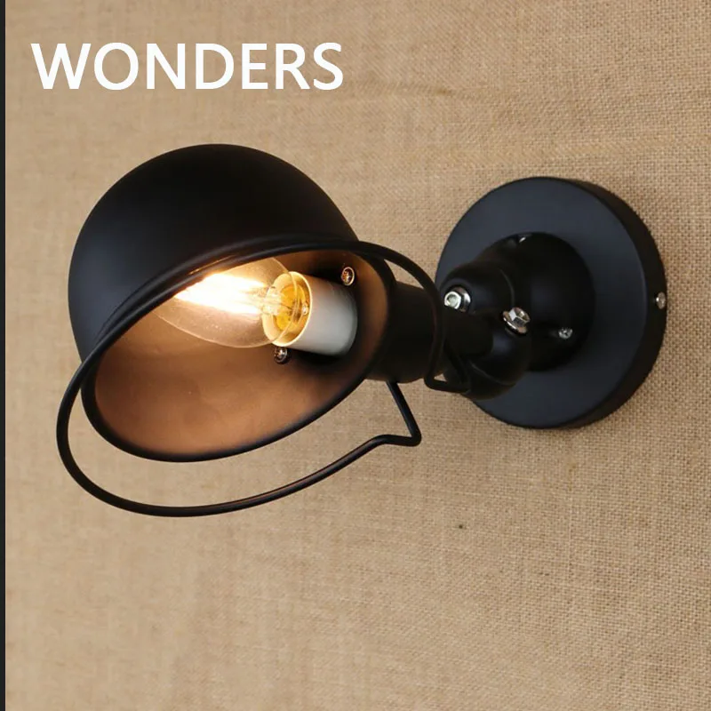 LED Wall Light Vintage Retro Mechanical Arm Lighting Retractable Rotatable Adjusted Iron Sconces Home Decor led light led wall lamp wall light