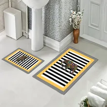 Halıforum Badmat Dual Toiletbril Pad Antislip Bodem Veer Niet Vallen Thermische Tabandır