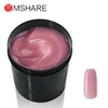 MSHARE 142g Jelly Builder Gel Cream for Nail Extension Medium soft Pink White Fast Extending Gel ► Photo 3/6