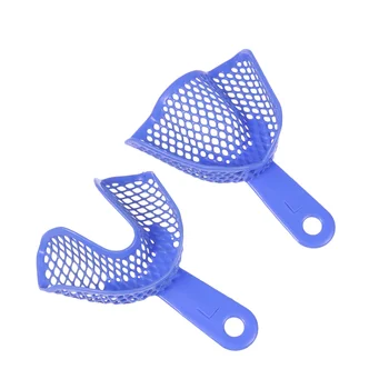 

2pcs Dental Tray Safe Plastic Practical Dental Materials for Women Men