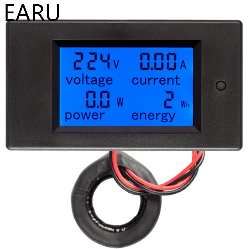 Voltm tre Affichage Num rique LED Amp rem tre Wattm tre Compteur D 