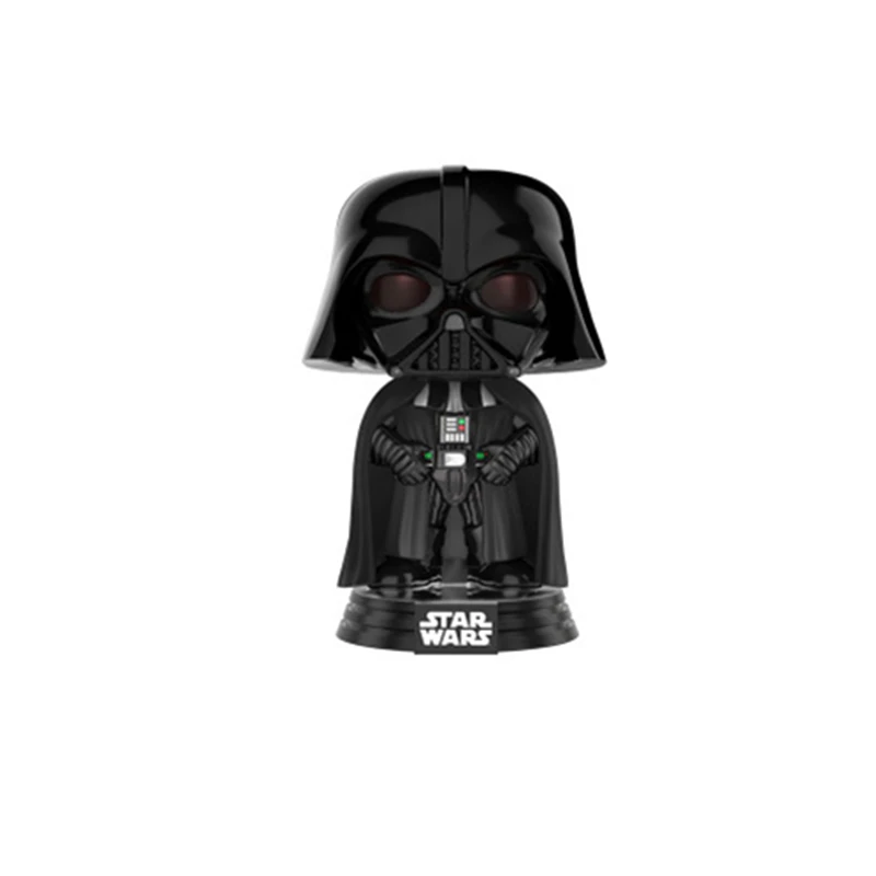 Funko POP PORG Bog bird Star Wars черный и белый воин ПВХ Виниловая фигурка Коллекционная модель с коробкой - Цвет: no box 143