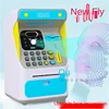 Simulation Face Recognition ATM Cash Machine Password Box Piggy Bank Only-in-No-out Children 's Bank Piggy Bank 2