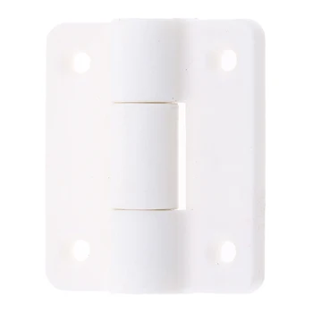 

White 2 Leaves Reinforced Plastic Bearing Butt Hinge 26*22mm For Boats