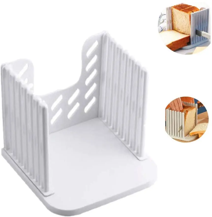컴팩트 접이식 샌드위치 분리기, 빵 슬라이서, 가정용 아침 식사 측정 도구