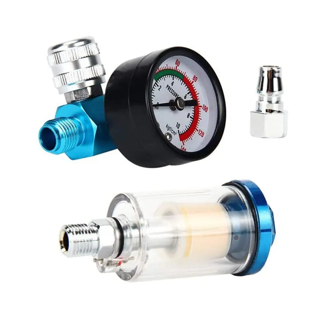 1/4 Inch Air Pressure Regulator Oil Water Separator Air Compressor For