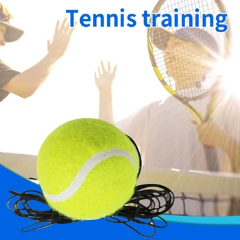 

Tennis Trainer Single Tennis Training With Elastic Rope Ball Practice Self-Duty Rebound Tennis Trainer Partner Sparring Device