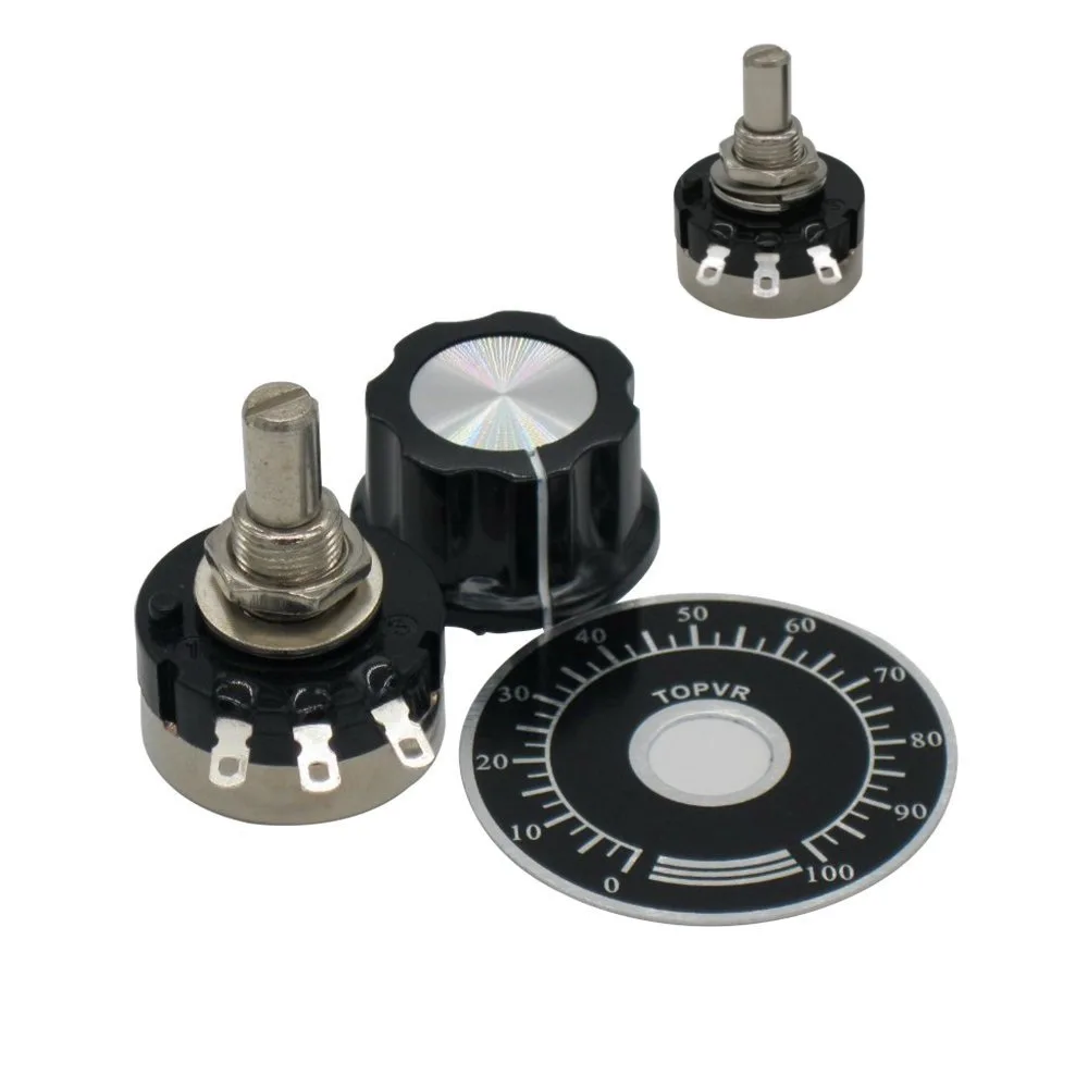 

Single Loop Potentiometer RV24YN20S B103 10K with Cap