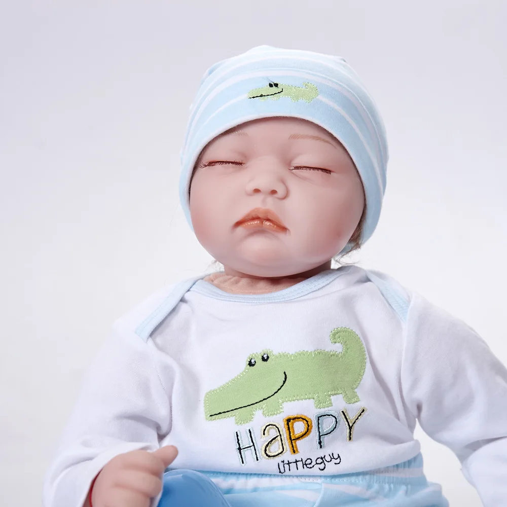 Кукла Baby Alive 55 см 22 &quotсиликоновая Мягкая здоровая хлопковая кукла для