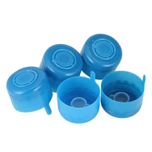 5 шт. 55 мм 18.9L многоразовая герметизация без разлива защелкивающаяся Крышка для ведра пылезащитный Сменный Набор анти-Всплеск Бутылка Воды Пластиковая Крышка