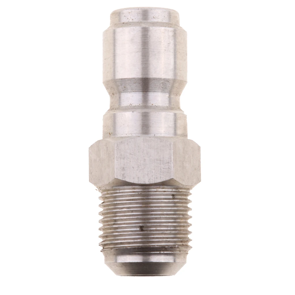 Pressure Washer Quick Release 3/8" Coupling to 15mm Male Probe Connector 